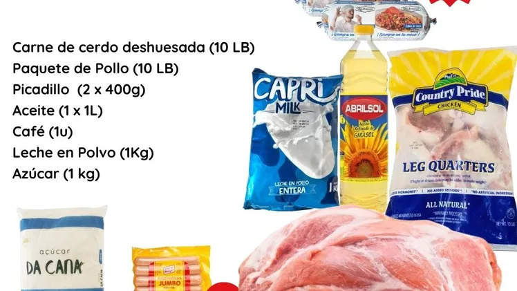 Combos de alimentos a domicilio en toda la Habana con mensajería incluida llamar o WhatsApp 52396332