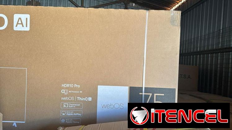 Televisor 4K de 75 pulgadas
