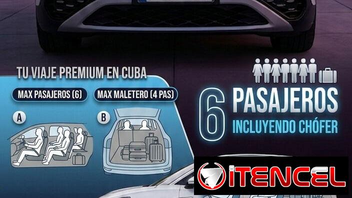 TAXI disponible 24h Volkswagen ID.6 Crozz Hasta 6 personas con equipaje