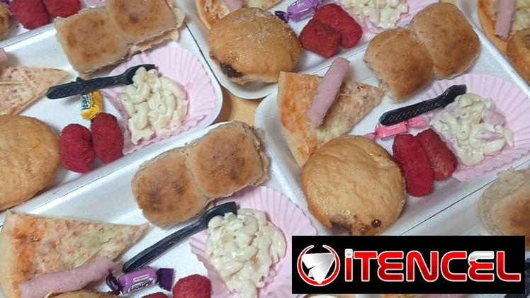 Platos de Buffet retractilados por encargo