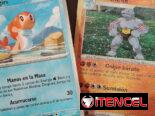 Vendó Carta de Pokémon de Reshiram y Charizard