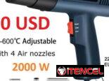 J129 Vendo Pistolas de calor de 300W, 2000W y paquetes de termo retráctiles