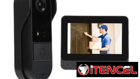 Timbre Inteligente Con Pantalla, garantía y factura, somos empresa