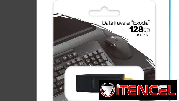 Memoria Flash 128GB Kingston • Sellada en su Blister • {TecnoMax}