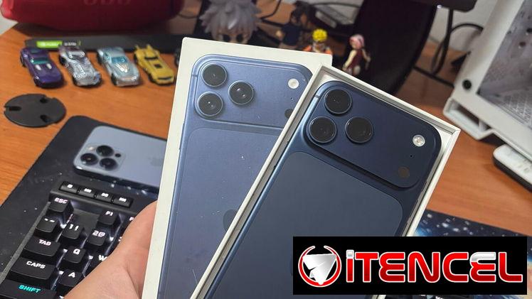 🍏 Iphone 17 Pro Max (Deep Blue) 256GB  Sim Fisica 🍏 Como Nuevo 14 Ciclos de Carga. Tengo su Caja Cover y Mica de Regal