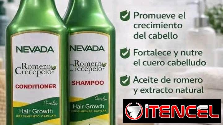 Juego de shampu y acondicionador de romero