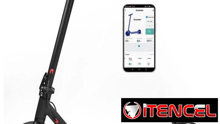 Scooter Eléctrico Plegable para Adultos con Suspensión – 350W
