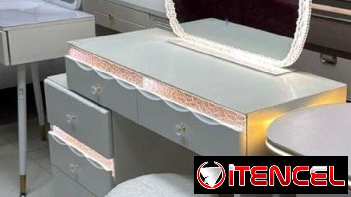 Cómoda ( Vanity) con gavetas y banqueta de distintos modelos