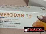 Vancomicina 500mg y Meropenem 1g