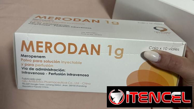 Vancomicina 500mg y Meropenem 1g