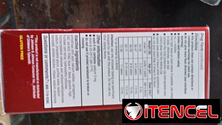 Acetaminofén de niños