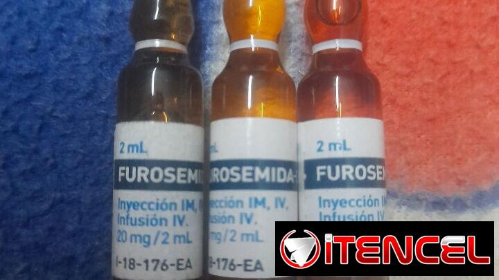💊 -Furosemida en ámpulas 20mg/ 2ml
