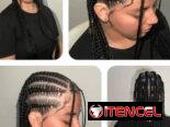 Trenzas y definición de rizos