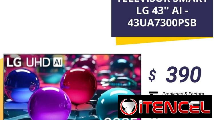 Televisores LG( Smart TV )de 32″, 43″,55″ y 65″