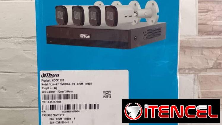 Cámaras de vigilancia HDCVI KIT marca Saxxon