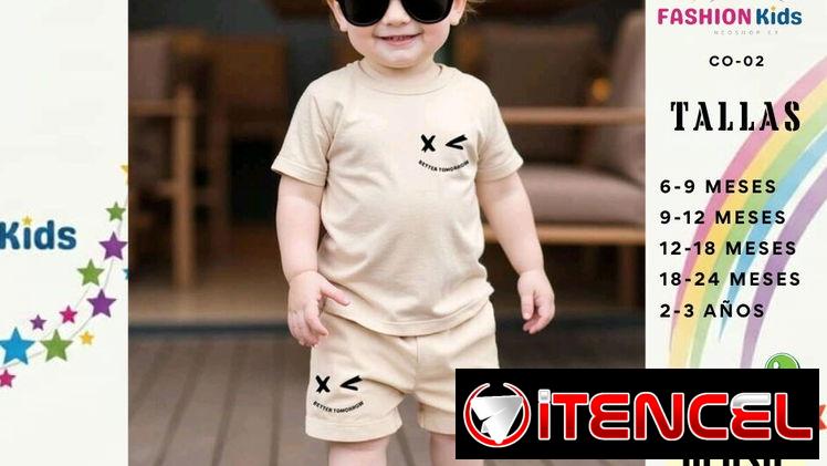 CONJUNTO DE SHORT PARA NIÑOS