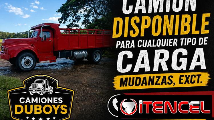 Camión 🚒 disponible
