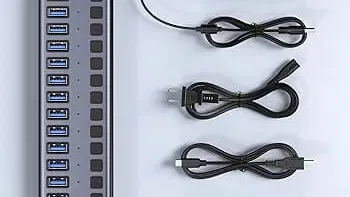 🎯🎠Regleta Acasis 16 puertos USB 3.0 10Gbps, con interruptores individuales – 💲100 USD🍫