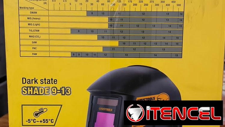 Careta de soldar automática