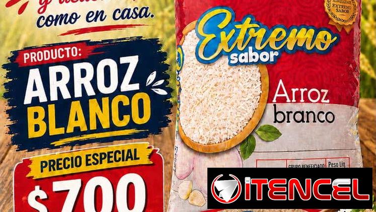 Venta de harina, arroz y azúcar disponibles en almacén en 13 y14