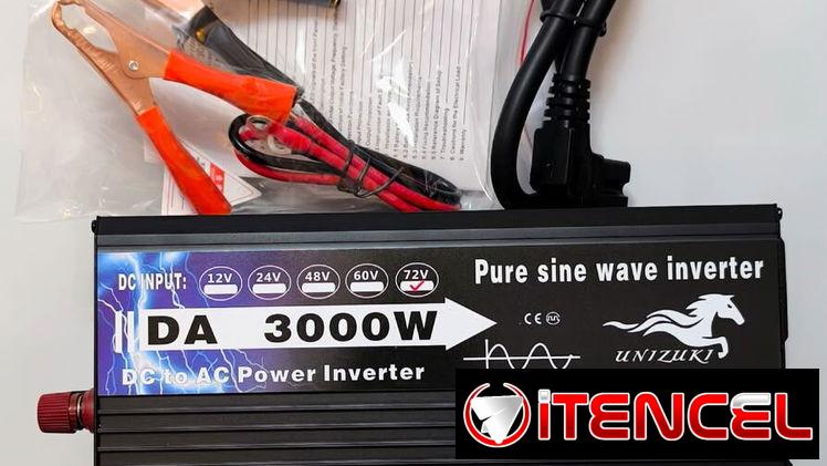 Convertidores de 72 volt a 110volt y Convertidores de 12 volt a 110volt