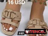 Diversidad de diseños sandalias MODA para mujer
