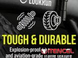 🚲 Bicicleta Eléctrica Plegable LockRun 400W – Ruedas de 14″ | videojuegoshabana.com