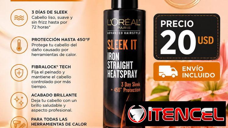 L’Oréal Termoprotector: el secreto para un cabello hermoso y protegido 💖✨