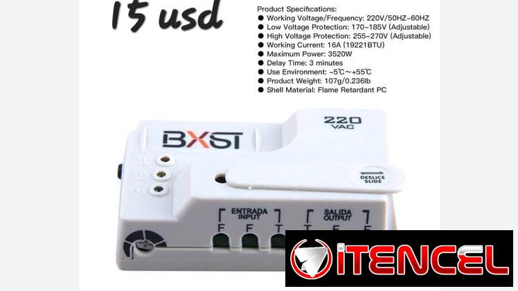 Protectores de voltaje para equipos eléctricos de 110 y 220 breques de 16 20 y 32 amp