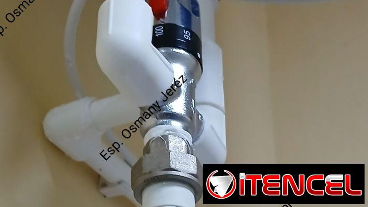 VÁLVULA TERMOSTÁTICA PARA CALENTADOR DE AGUA