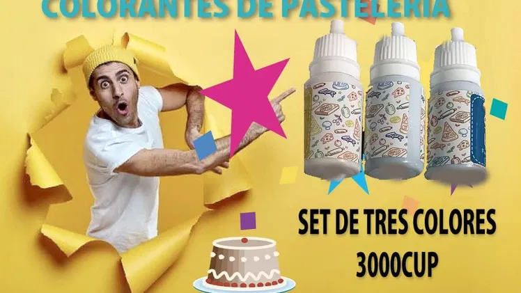 Colorantes de pastelería