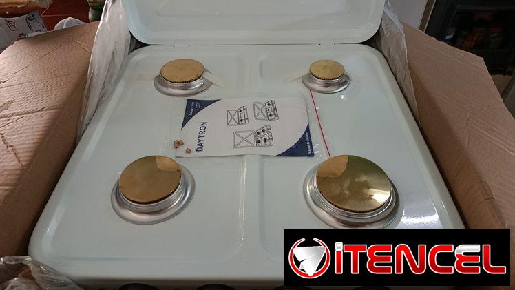 🔥Fogón Daytron 4 Quemadores + Balita de Gas | Oferta 2 en 1🔥