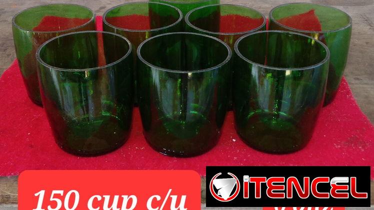 Cortes de Botellas y Vasos Artesanales