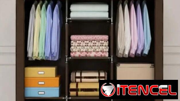 Closet Portátil Organizador. Ideal para tener todo en orden y si te mudas pues nada más fácil que recogerlo. 40 usd.