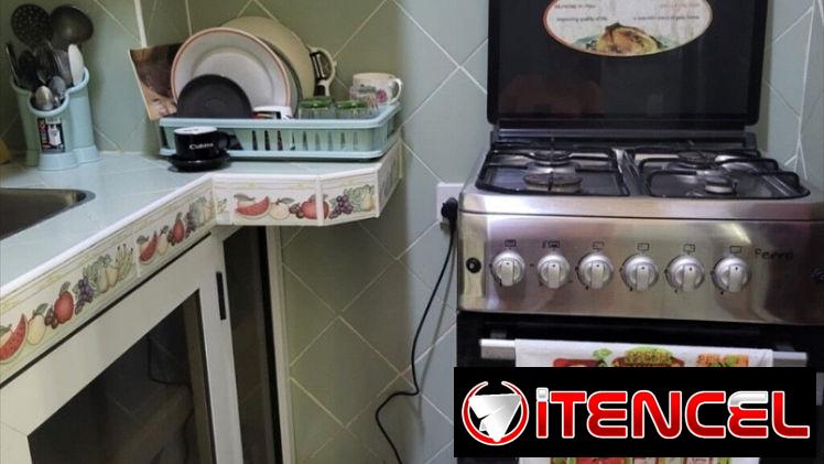 Apartamento en bajos,centrico,2baños,2cuartos,2split,garaje colectivo,gas calle,con todo renovado y enchapado dentro,