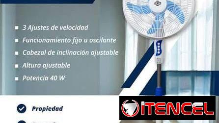 Ventilador de pedestal
