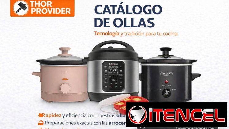 THOR PROVIDER – Tecnología para tu cocina. Encuentra la olla perfecta para cada receta.Ollas Arrocera y de Presión