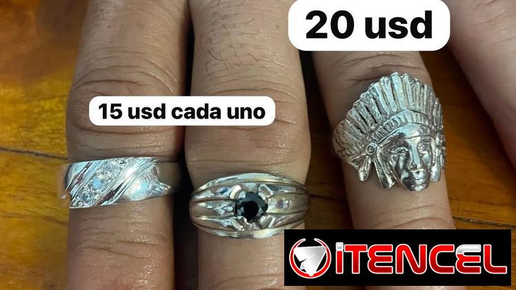 Anillos de Plata de Hombre 925
