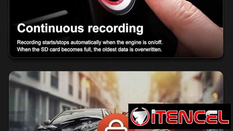 Cámara de tablero FHD 1080P para automóvil, AKEEYO WiFi Dash Cámara para automóviles, mini cámara frontal inalámbrica co