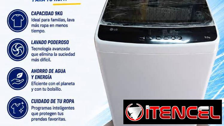 🎁 LG 🎁 LAVADORA AUTOMÁTICA 9K. MENSAJERÍA CON FACTURA Y GARANTÍA. 📲 54833699