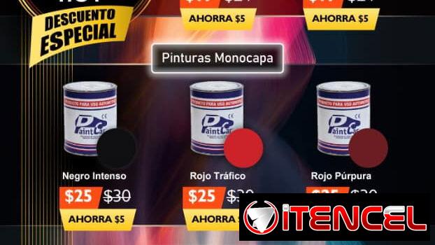 ¡¡¡¡¡ Pintura, Masilla, Bono, Barniz, Catalizador, Disolvente y más materiales para uso automotriz!!!!