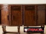 Espejo antiguo ,cómodas ,mesa de centro de mármol