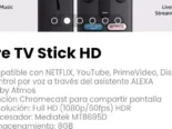 Fire TV Stick HD. Compatible con NETFLIX, YouTube, PrimeVideo, Disney. Nuevo