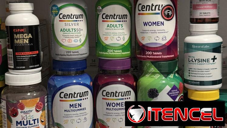 Todas las vitaminas que necesitas Centrum y muchos más para hombres mujeres adultos y niños