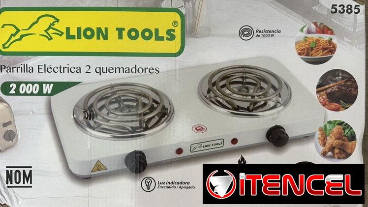 COCINA ELÉCTRICA DE 2 HORNILLAS