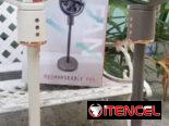 Ventilador recargable 3 en 1 hasta 20 horas, 12000 mhap Cabezal giratorio 360° precio 90 USD Transporte Incluido
