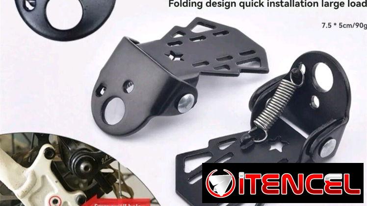 Pone pies traseros originales para bicicletas y ebike