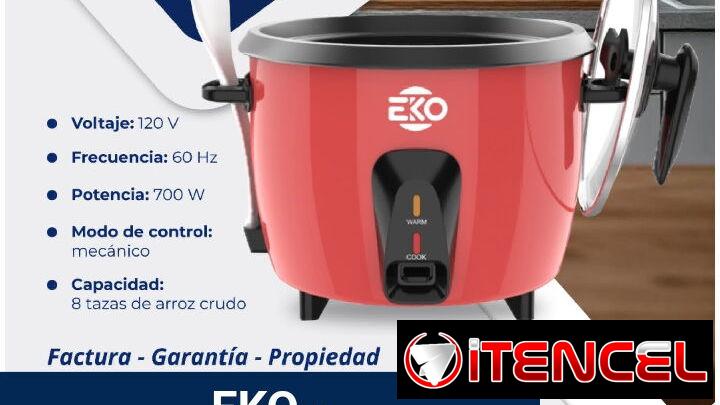 Ollas arroceras con distintos colores marca Eko (6 meses de garantía)
