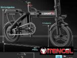 Bicicleta eléctrica plegable 🌷