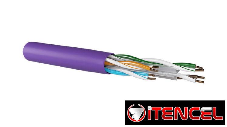 BARPA Cable Cat.6 U/UTP LSZH – 23AWG CABLE DE COBRE CAT6 U/UTP – LSZH -23 AWG – 0,55mm 305m Conector Macho RJ45